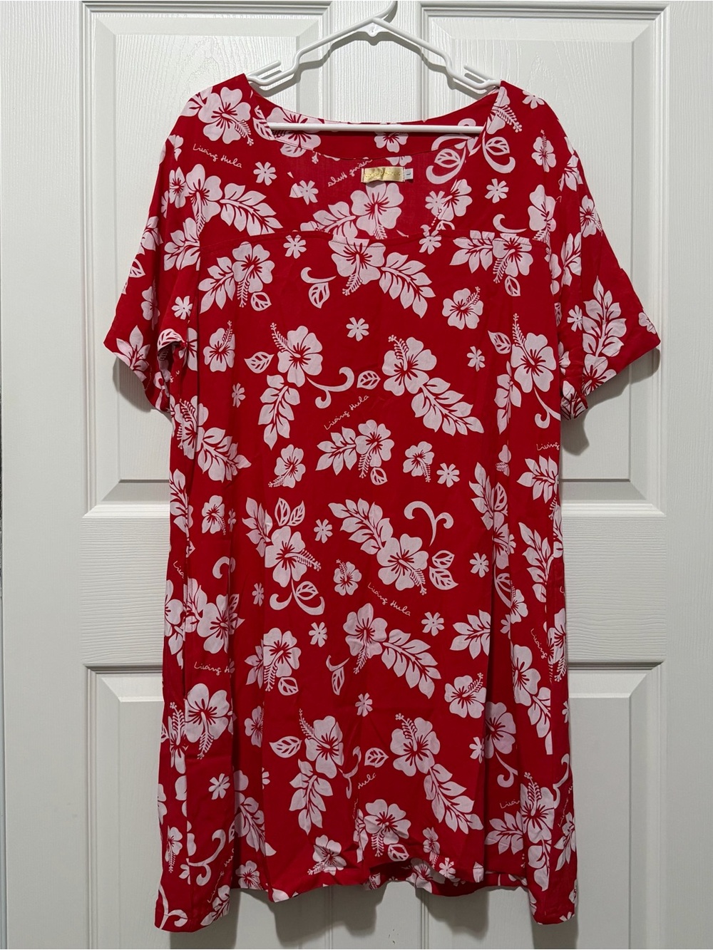 LIVING HULA Manoa Hibiscus Tunic Dress